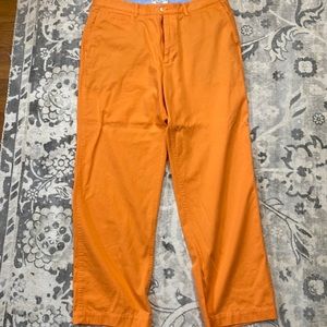 Rowing Blazers trousers. Orange